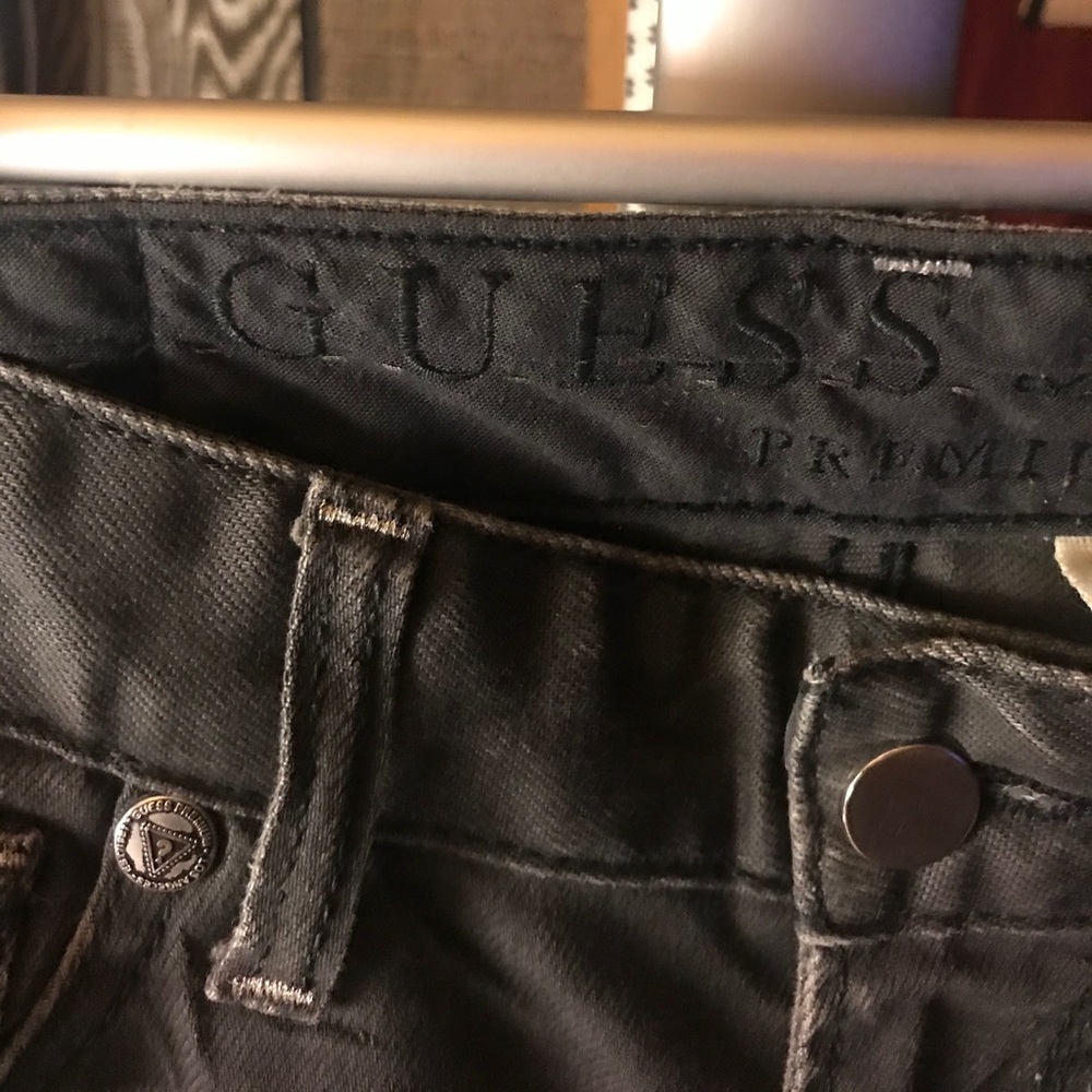 Guess custom jean shorts
